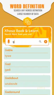 English to Xhosa Dictionary - Xhosa Translator android App screenshot 5